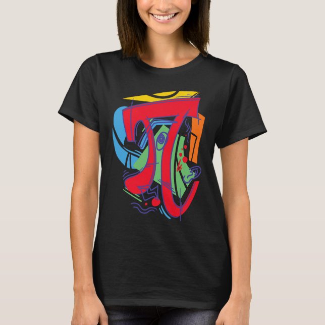 T-shirt 3.14 Conception Des Maths Pour Pi Day (Devant)