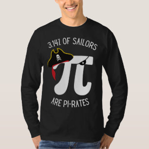 T-shirt 3 14 des marins sont des pirates  Maths Pi Day Mar