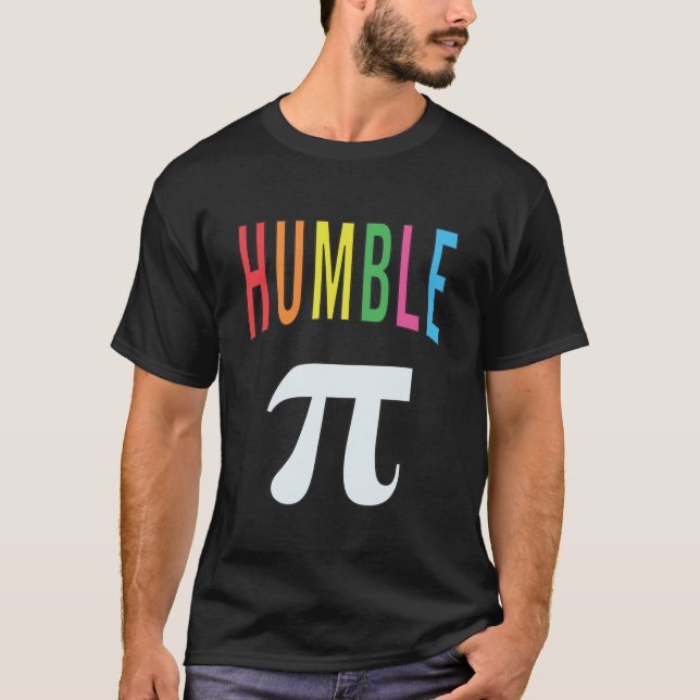 T-shirt 3.14 Humble Pie Pi Pun Drôle Math Plaisanterie (Devant)