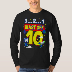 T-shirt 3 2 1 Feu de congé Anniversaire Fête Fourniture 10