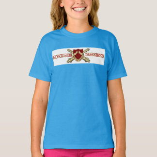 T-shirt 3-321 FAR Girls' American Apparel 3/4 Mauve