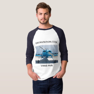 T-shirt 3/4 raglan de longueur avec les fourgons RV6 +
