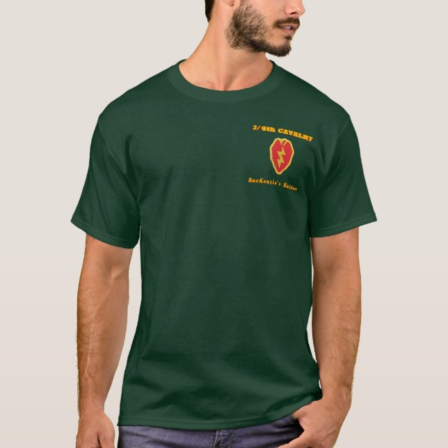T-shirt 3/4th Chemise de la cavalerie VSR M113 ACAV (Devant)