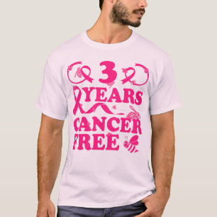 T-shirt 3 ans Cancer du sein Sans survivant Abeilles à rub