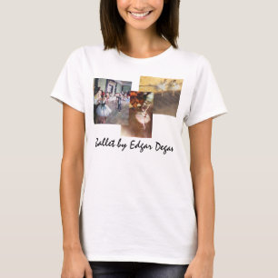T-shirt 3 Ballet Art Vintage différents par Edgar Degas