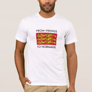 T-shirt "3 cats normands" "FROM VIKINGS TO NORMANS"
