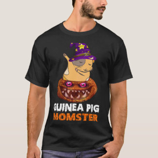T-shirt 3 Cochon d'Inde Mamanster Citrouille Monstre Drôle