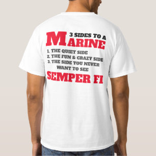 T-SHIRT 3 CÔTÉS D'UN MARIN