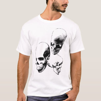 T-shirt 3 crânes
