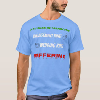T-shirt 3 Étapes du mariage FunnyBachelor Party Groom gif