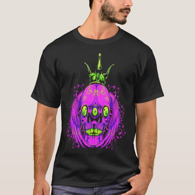 T-shirt 3 Eyed Skull (Devant)