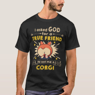 T-shirt 3 Il m'a envoyé un Corgi