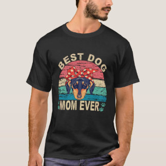 T-shirt 3 Meilleure Maman de Chien - Dachshund