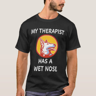 T-shirt 3 Mon Thérapeute A Un Nez Mouillé