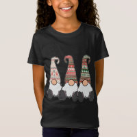 3 Nordic Gnomes Winter Christmas Swedish Tomte Cut