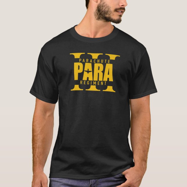 T-shirt 3 PARA  Parachute Regiment (Devant)