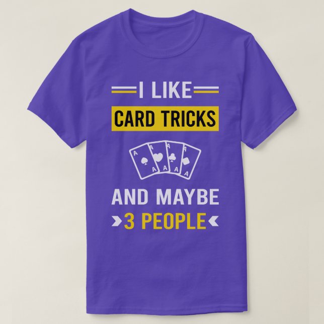T-shirt 3 personnes d Trick Trick Trick Trick (Design devant)