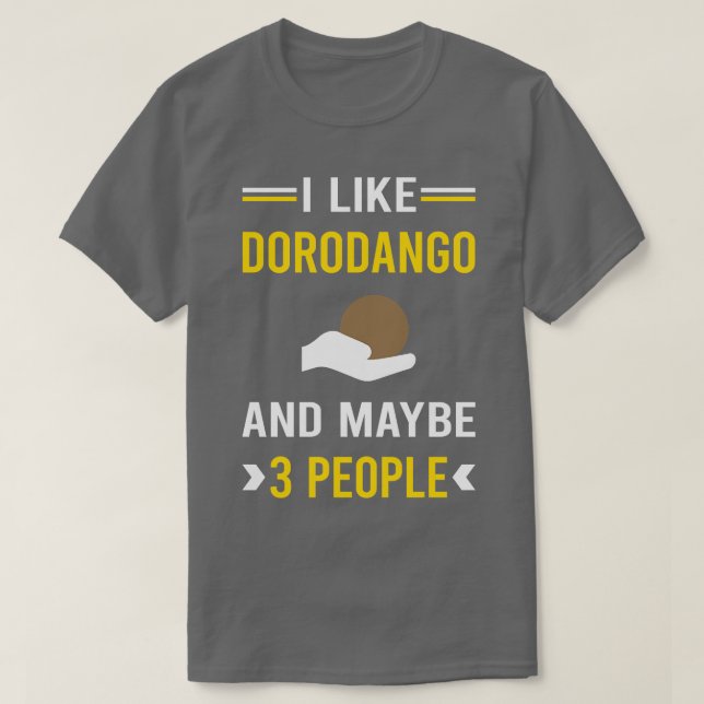 T-shirt 3 Personnes Dorodango Boud Ball Dango (Design devant)