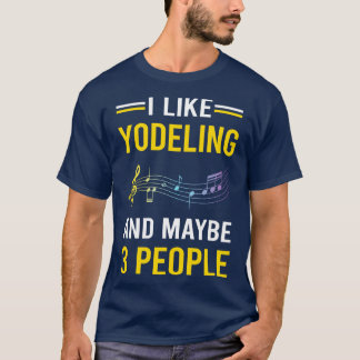 T-shirt 3 personnes Yodeling Yodel