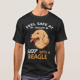 T-shirt 3 Se sentir en sécurité la nuit Dormir avec un Bea
