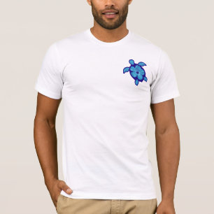 T-shirt 3 tortues bleues de Honu