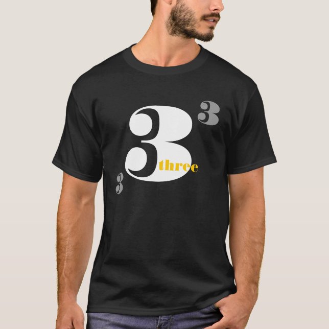 T-SHIRT 3 TROIS (Devant)
