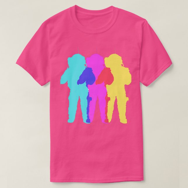 T-shirt 3 Way Astronaut  (Design devant)