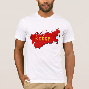 T-shirt 3D CCCP (carte)