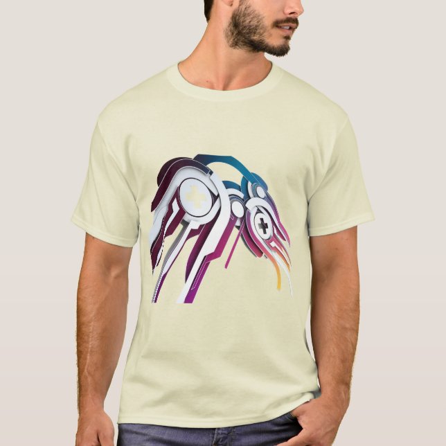 T-shirt 3D Classique  (Devant)