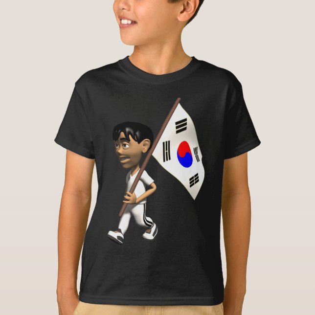 T-shirt 3D Corée du Sud (Devant)