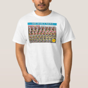 T-shirt 3D "Poker Face" par Magic Eye®