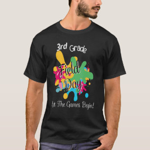 T-shirt 3e Année Field Days 2022 Laisser Les Jeux Commence