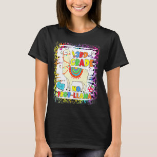 T-shirt 3e année Pas de problème-Llama Enseignant Élève Pr