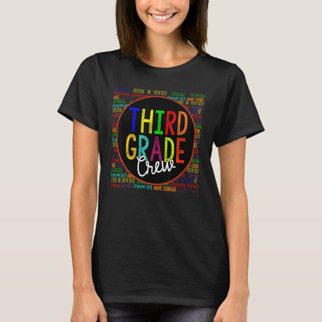 T-shirt 3e année  Rentrée scolaire (Devant)