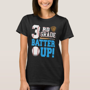 T-shirt 3e année Retour à l'école 3e année Frappez la bas
