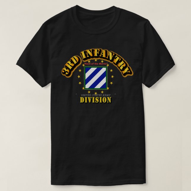 T-shirt 3e Division d'infanterie Rocher de la Marne (Design devant)