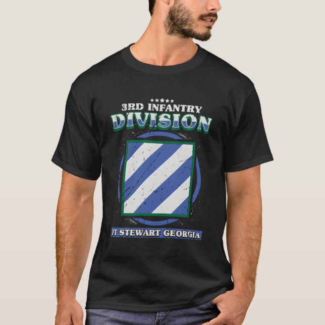 T-shirt 3E Division D'Infanterie Troisième Id Ft Stew (Devant)