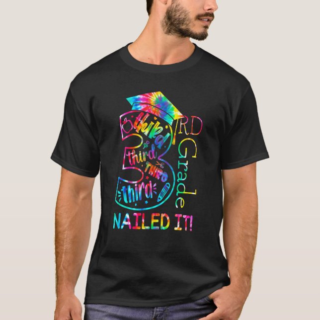 T-shirt 3e Grade Clôturé Classe It De 2022 Graduation Cap  (Devant)