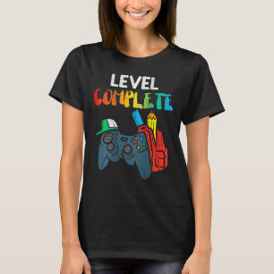 T-shirt 3e niveau de niveau complet contrôleur de jeu Dern