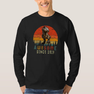T-shirt 3ème anniversaire stupéfiant depuis 2019 3 ans Din