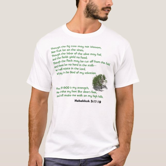 T-shirt 3h17 de Habakkuk - 19 (Devant)
