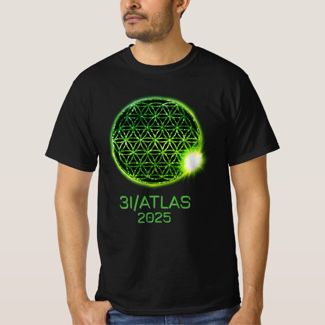 T-shirt 3I / comète astéroïde ATLAS  (Devant)