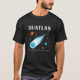 T-shirt 3IAtlas Visiteur Interstellaire Comète Exploration