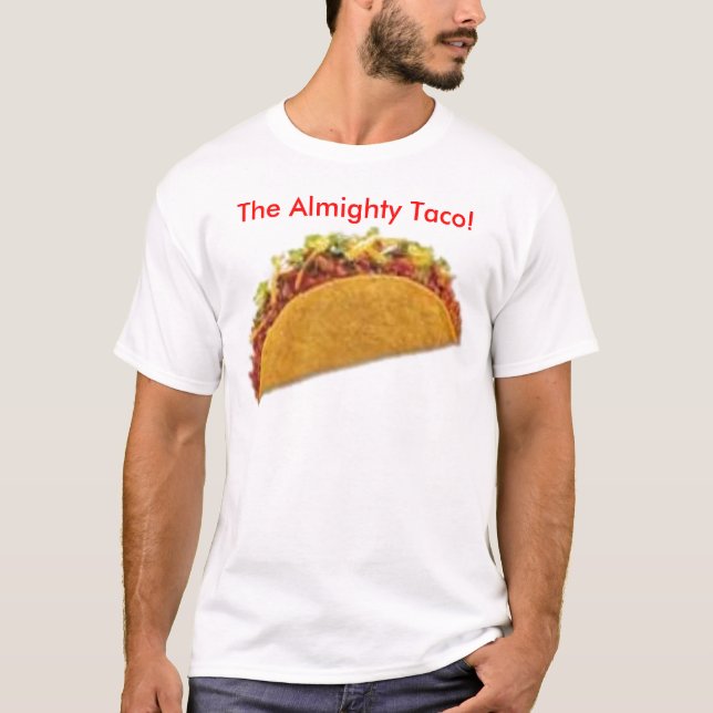 T-shirt 3zalora_th, le taco tout-puissant ! (Devant)
