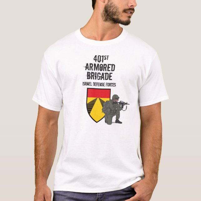 T-shirt 401e brigade blindée, FDI (Devant)