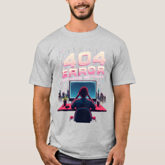 T-shirt "404 Erreur : Motivation introuvable - Le T-S parf