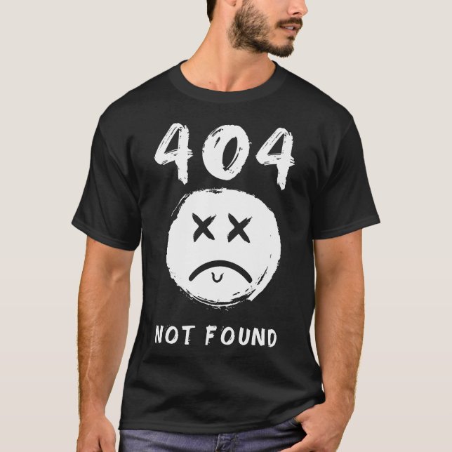 T-shirt 404 introuvable (Devant)