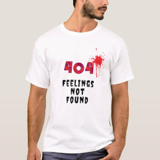 T-shirt 404 Sentiments non trouvés