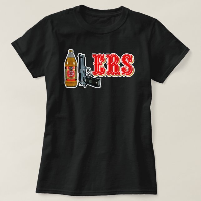 T-shirt 40/9 ERS 40 oz 9 mm (Design devant)