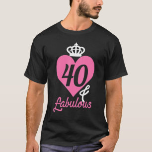 T-shirt 40 Ans 40 & Fabuleux depuis 1982 40e anniversaire